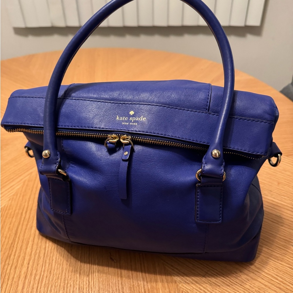 Kate Spade Blue Leather Women's Bag